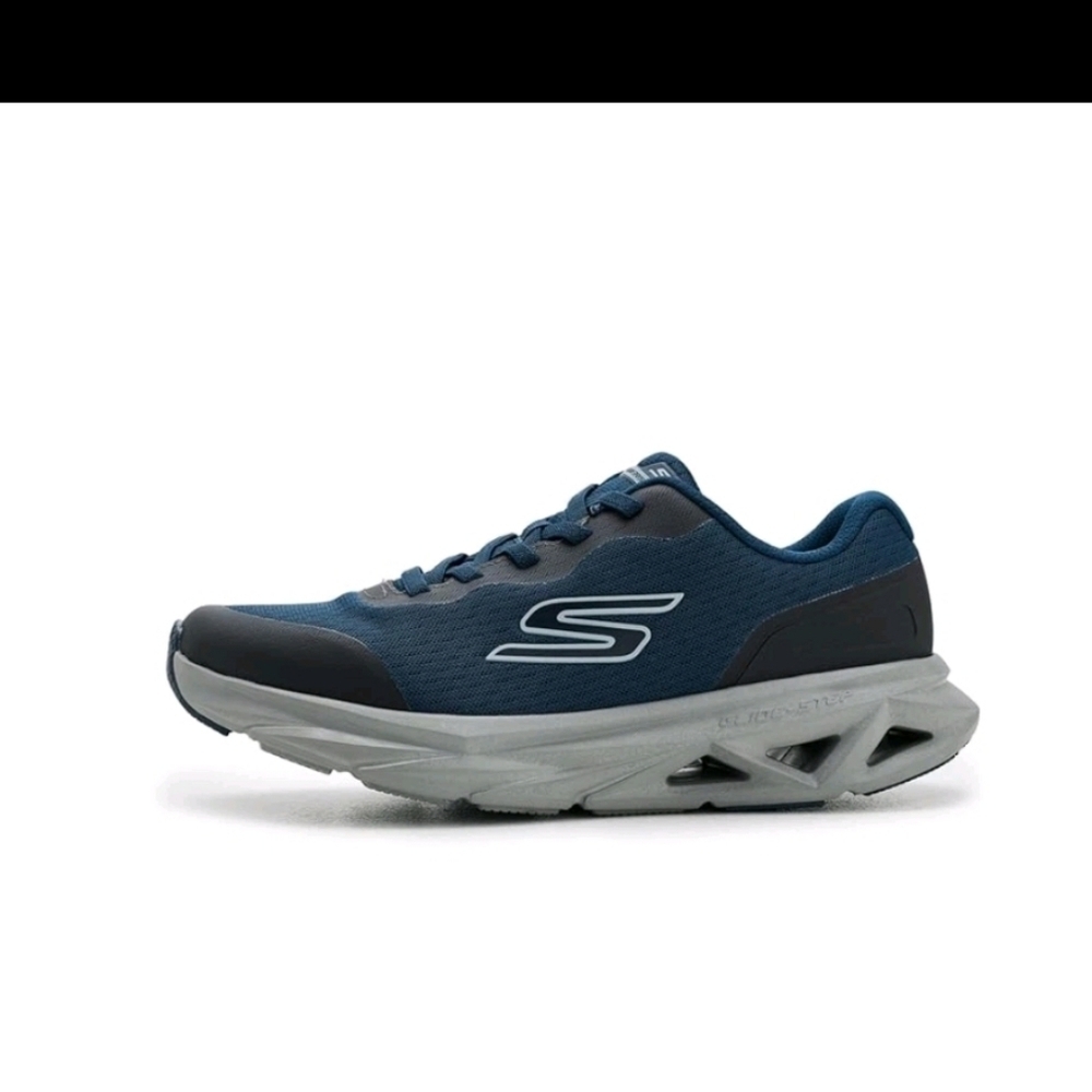 Skechers Men's Glide Step Vortex Avalin Sneaker, Navy - Picture 9 of 9